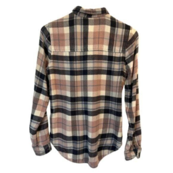 American Eagle | Ahh-Mazing Soft Classic Fit Flannel Shirt Size Small - Picture 4 of 9